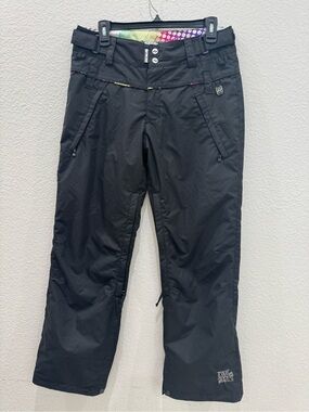 Ride Snowboards Womens Small Ski Snowboard Pants Black 10K Waterproof Vented